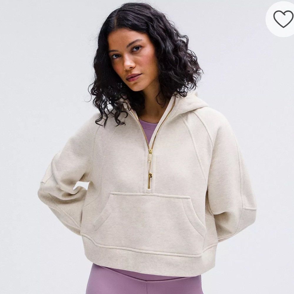 Lululemon Scuba Oversized Half-Zip Hoodie M/L